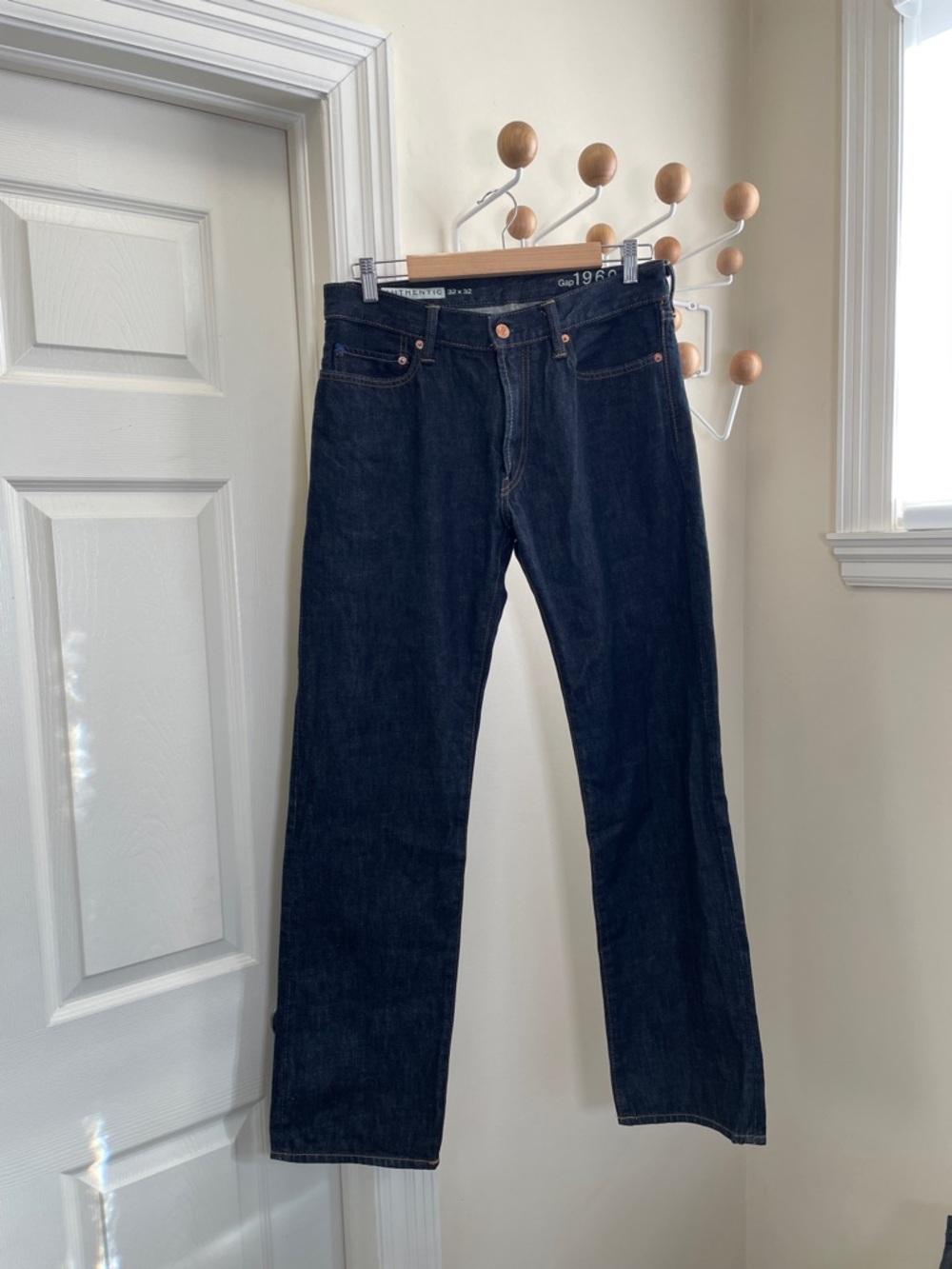 GAP - Straight Legged Denim Jeans - Blue - 32x32